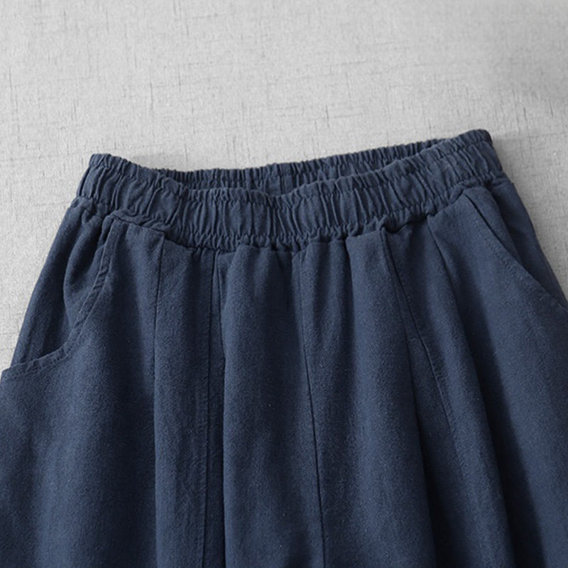 Nimara Ritual Casual Plain Women's Harem Pants With Pockets