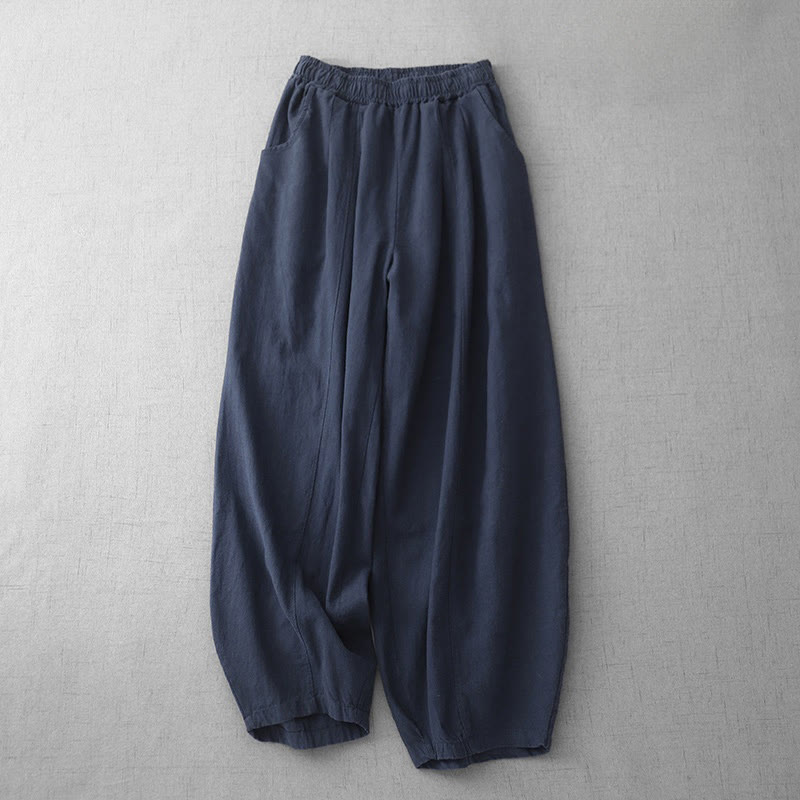 Nimara Ritual Casual Plain Women's Harem Pants With Pockets