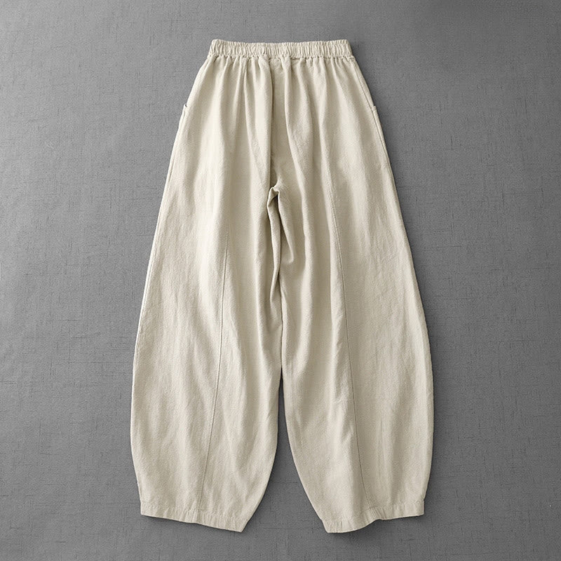 Nimara Ritual Casual Plain Women's Harem Pants With Pockets