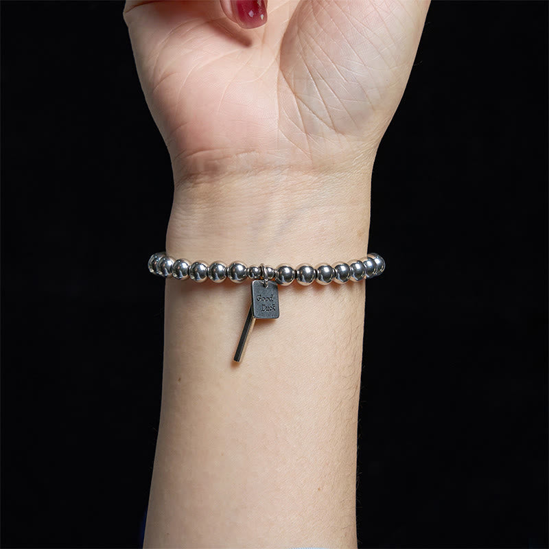 Nimara Ritual Titanium Steel Good Luck Balance Bracelet