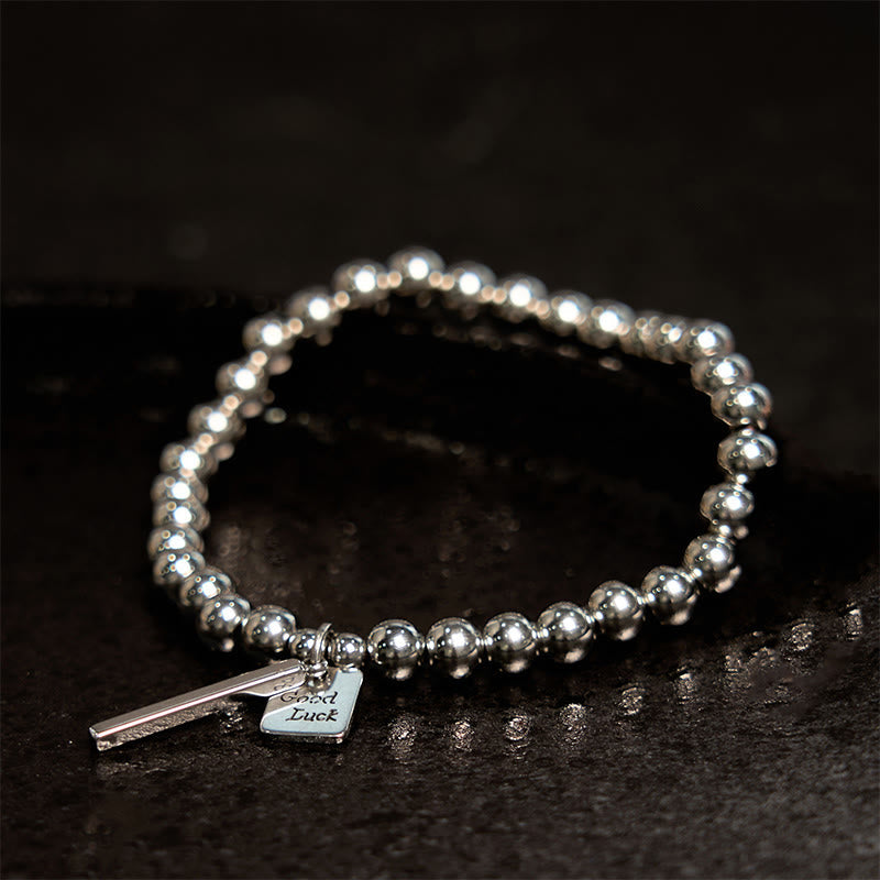 Nimara Ritual Titanium Steel Good Luck Balance Bracelet