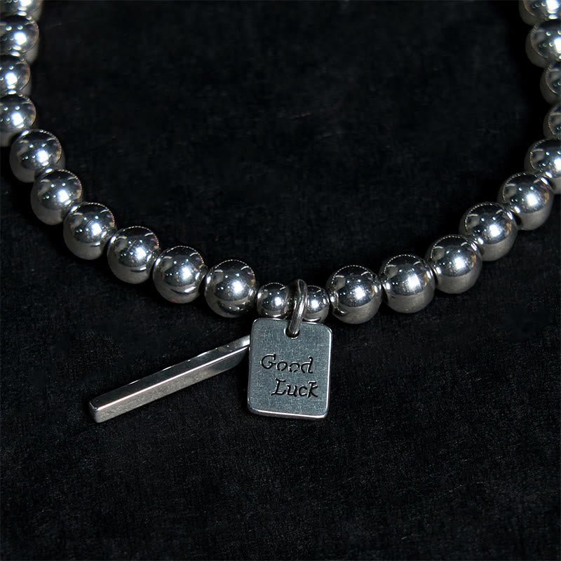 Nimara Ritual Titanium Steel Good Luck Balance Bracelet
