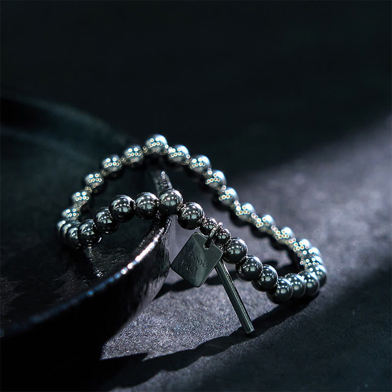 Nimara Ritual Titanium Steel Good Luck Balance Bracelet