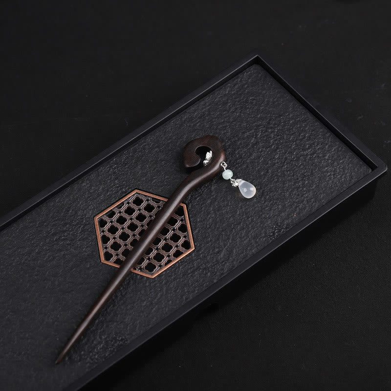 Nimara Ritual Ebony Auspicious Cloud Courage Hairpin