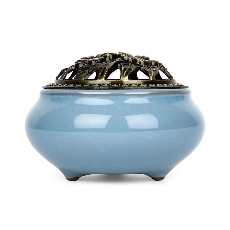 Nimara Ritual Colorful Ceramic Incense Burner