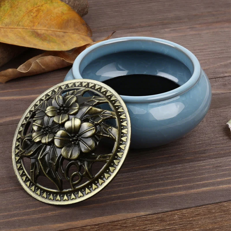 Nimara Ritual Colorful Ceramic Incense Burner