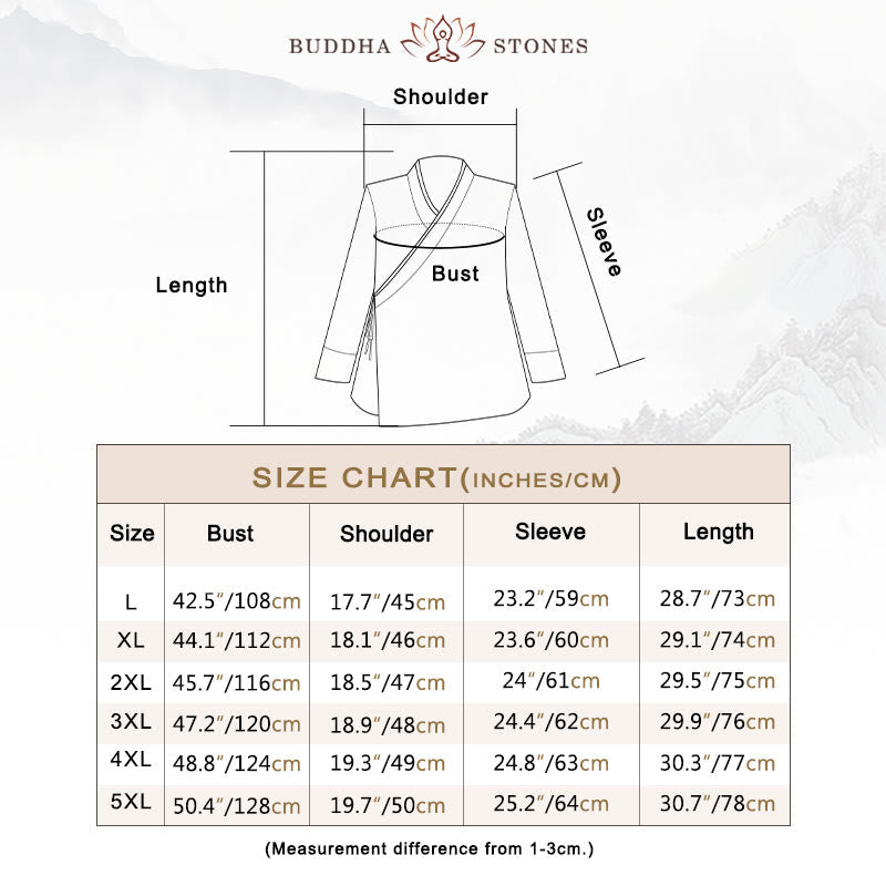 Nimara Ritual Solid Color Half Frog-button Tang Suit Cotton Linen Men's Jacket Shirt