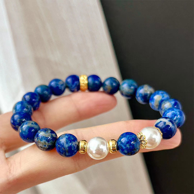 Nimara Ritual Lazurite Beads Serenity Balance Bracelet