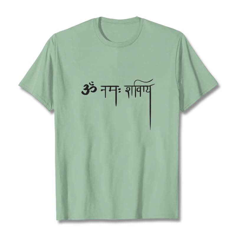 Nimara Ritual Sanskrit Namah Shivaya Tee T-shirt