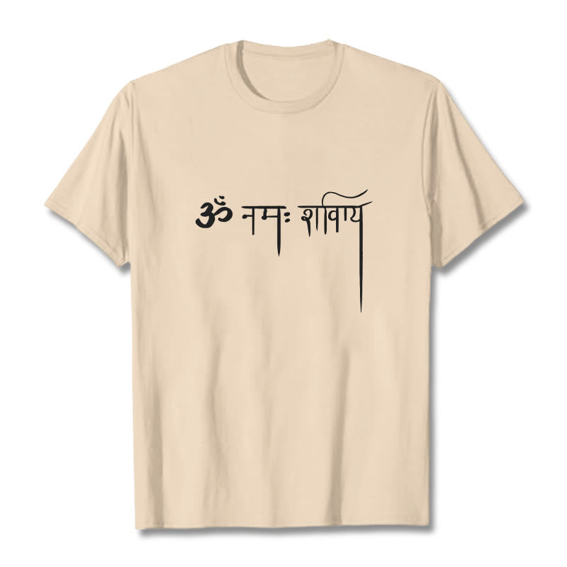 Nimara Ritual Sanskrit Namah Shivaya Tee T-shirt