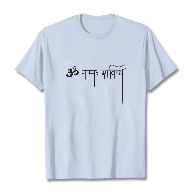 Nimara Ritual Sanskrit Namah Shivaya Tee T-shirt