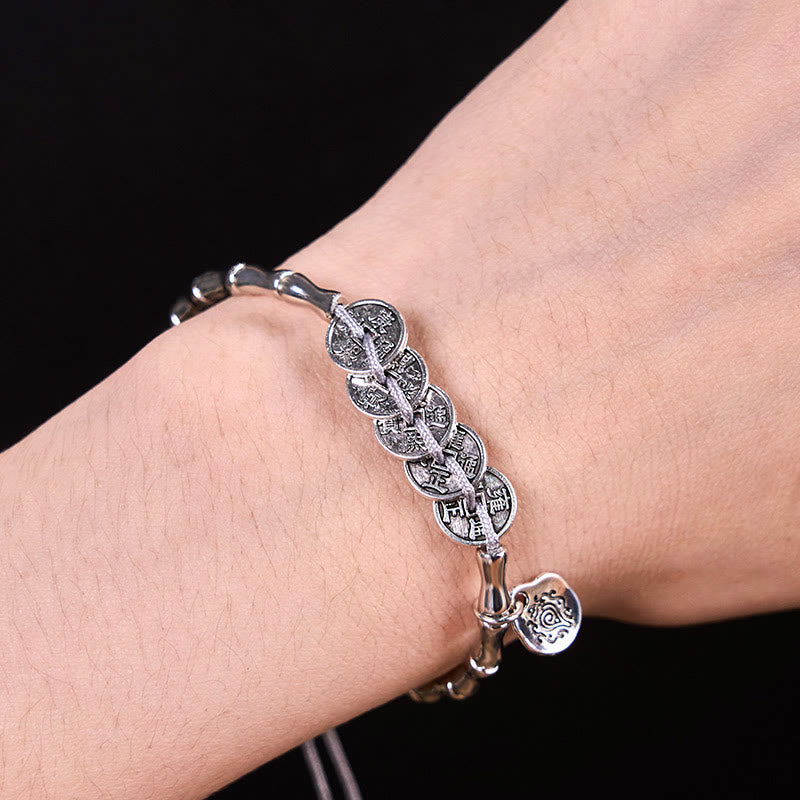 Nimara Ritual Five Emperor Coins Mountain Ghosts Spend Money Bracelet