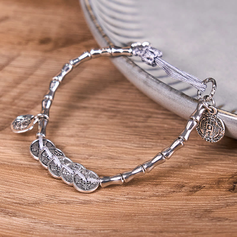 Nimara Ritual Five Emperor Coins Mountain Ghosts Spend Money Bracelet