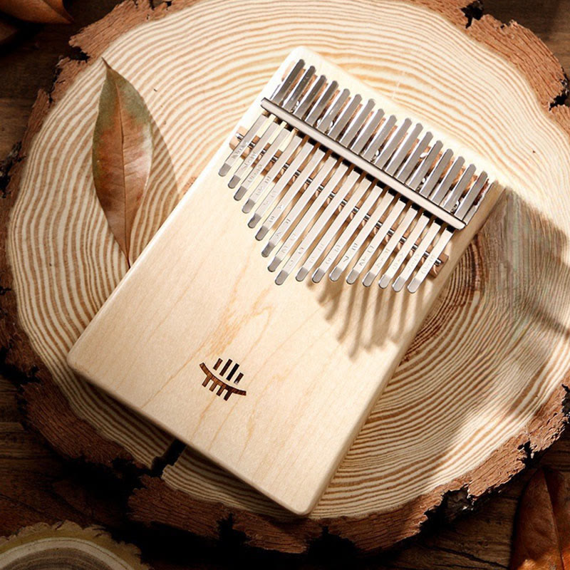 Nimara Ritual Kalimba 17 Keys Thumb Piano Maple Acacia Sapele Wood Portable Finger Piano