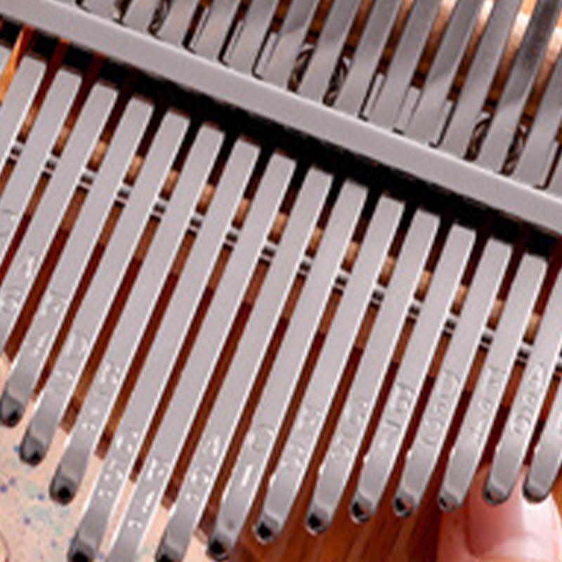 Nimara Ritual Kalimba 17/21 Keys Thumb Piano Beech Wood Planet Universe Portable Finger Piano