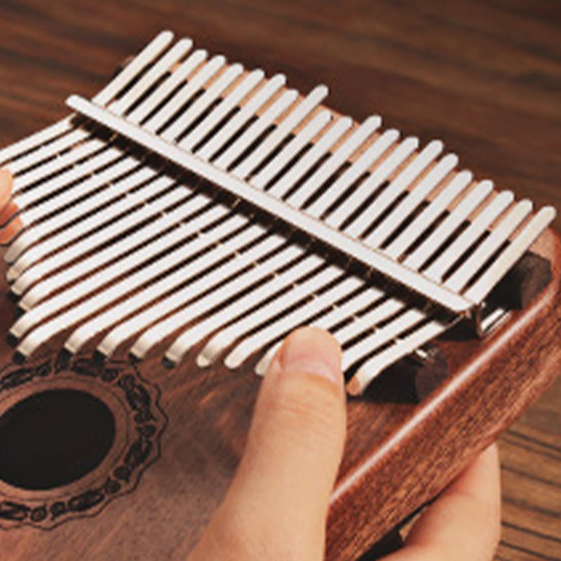 Nimara Ritual 21 Keys Kalimba Thumb Piano Yellow Sandalwood Portable Finger Piano