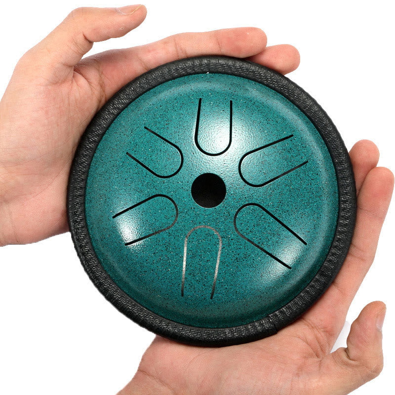Nimara Ritual Steel Tongue Drum Sound Healing Meditation Yoga Drum Kit 6 Note 5.5 Inch