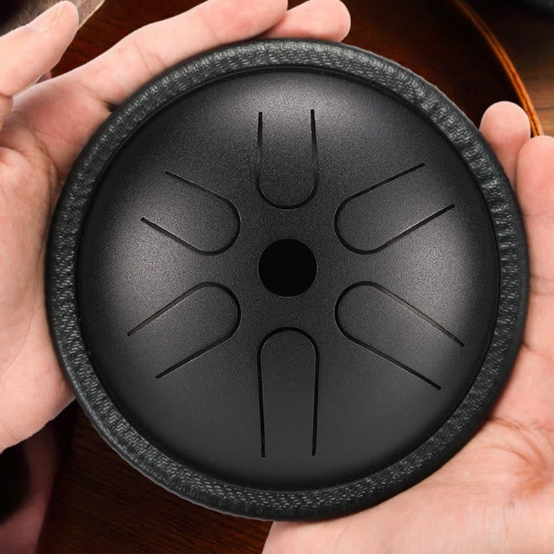 Nimara Ritual Steel Tongue Drum Sound Healing Meditation Yoga Drum Kit 6 Note 5.5 Inch