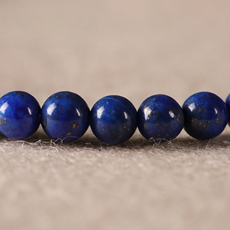 Nimara Ritual Small Lazurite Agate Ultra-thin Beads Positive Bracelet