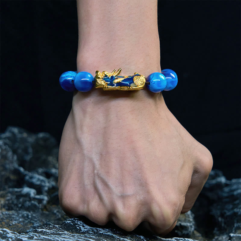 Nimara Ritual Colorful Sea Willow Color Change PiXiu Positive Healing Bracelet