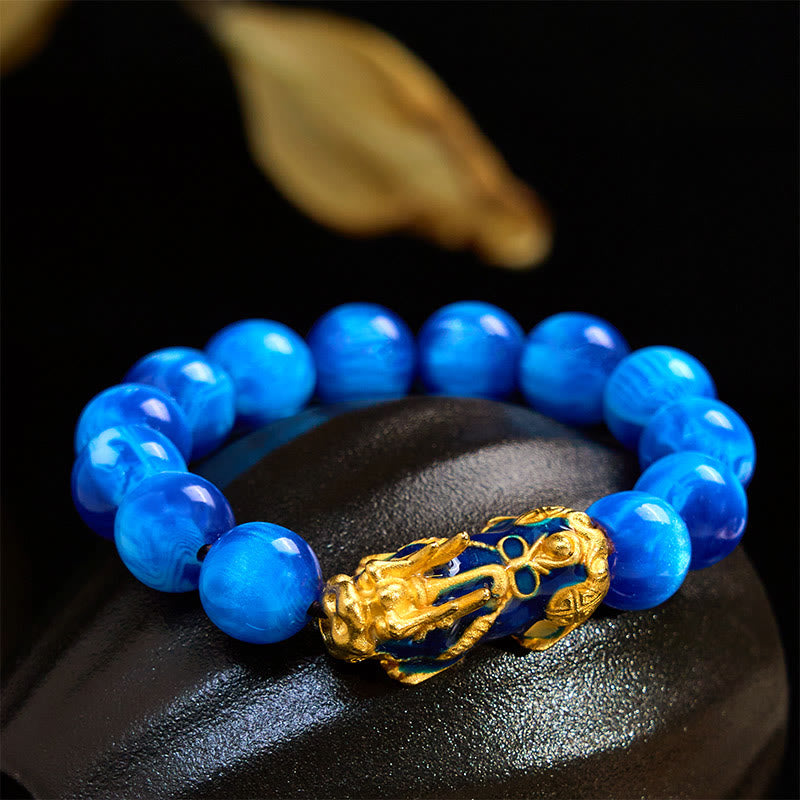 Nimara Ritual Colorful Sea Willow Color Change PiXiu Positive Healing Bracelet
