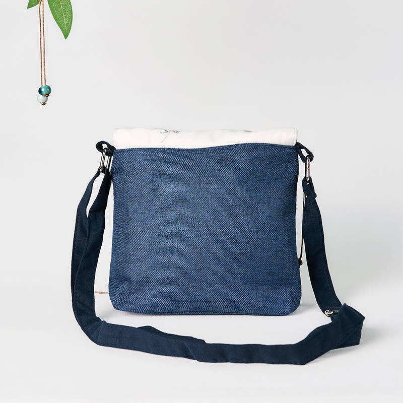 Nimara Ritual Handmade Embroidered Large Capacity Polyester Canvas Backpack
