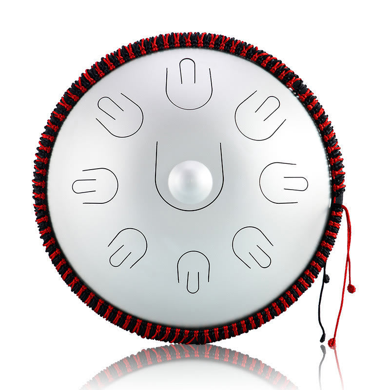 Nimara Ritual Steel Tongue Drum Sound Healing Yoga Meditation Kit 9 Note 15 Inch Handpan Instrument