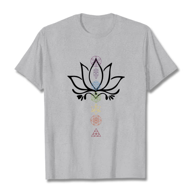 Nimara Ritual Lotus Sacred Geometry Tee T-shirt