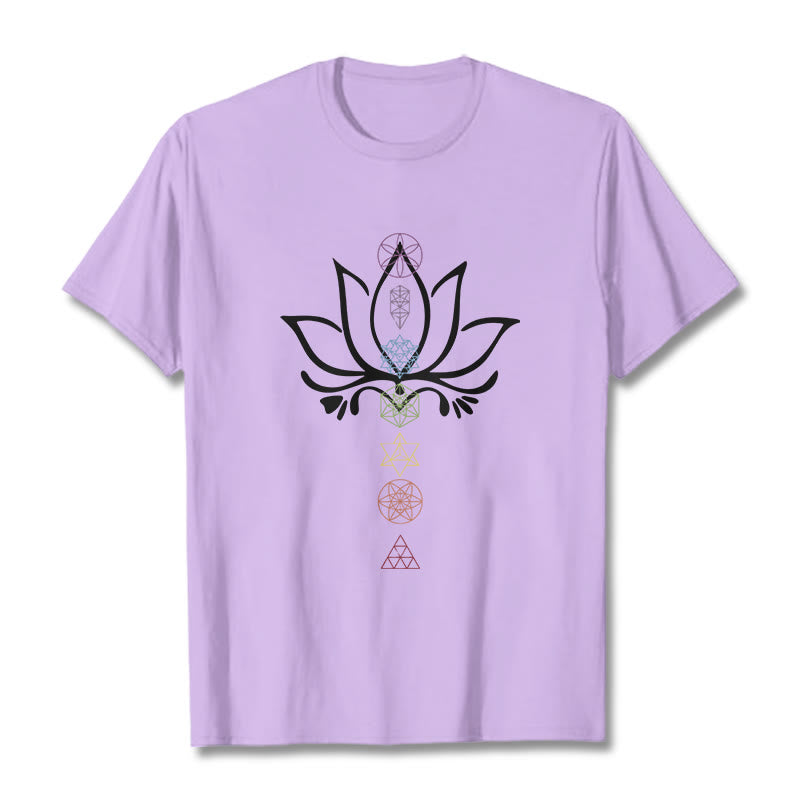 Nimara Ritual Lotus Sacred Geometry Tee T-shirt