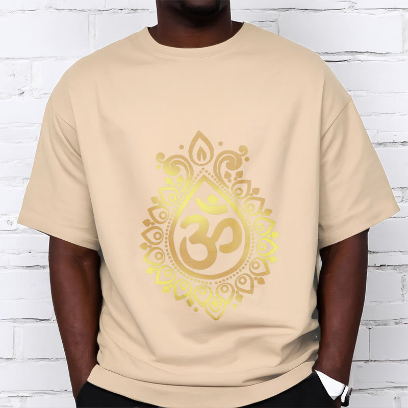 Nimara Ritual Water Drop OM Design Tee T-shirt