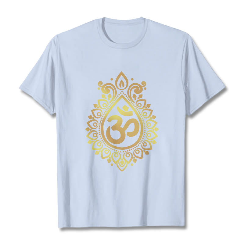 Nimara Ritual Water Drop OM Design Tee T-shirt