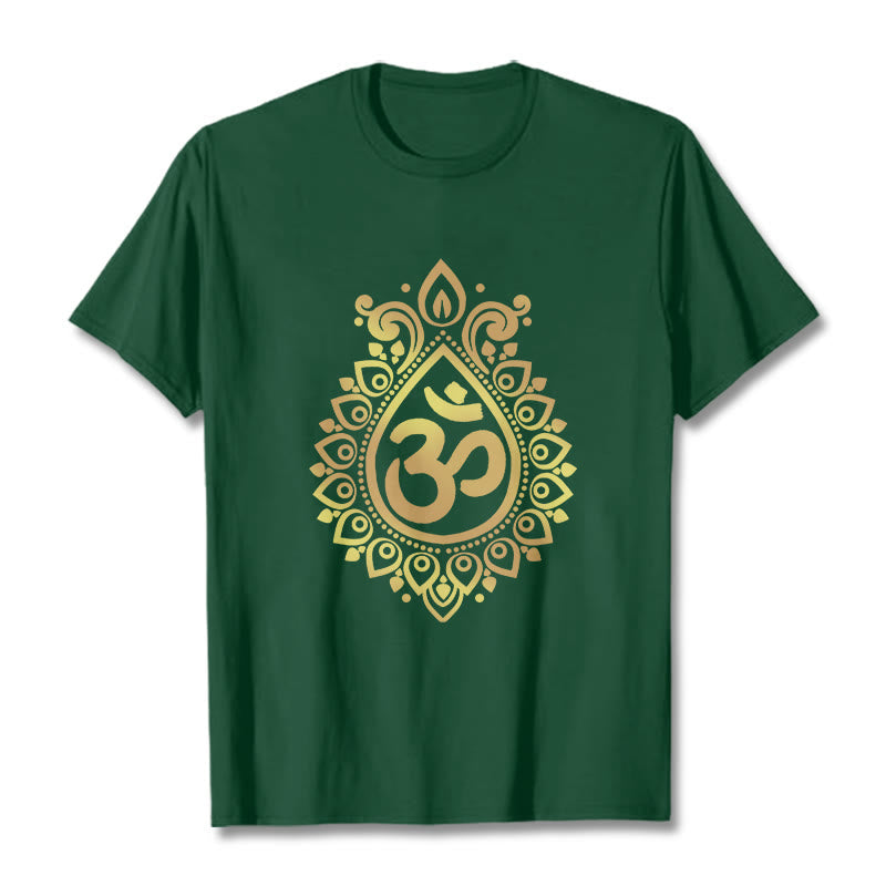 Nimara Ritual Water Drop OM Design Tee T-shirt