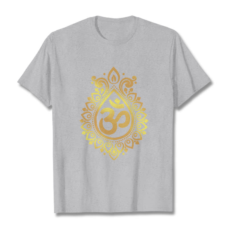 Nimara Ritual Water Drop OM Design Tee T-shirt