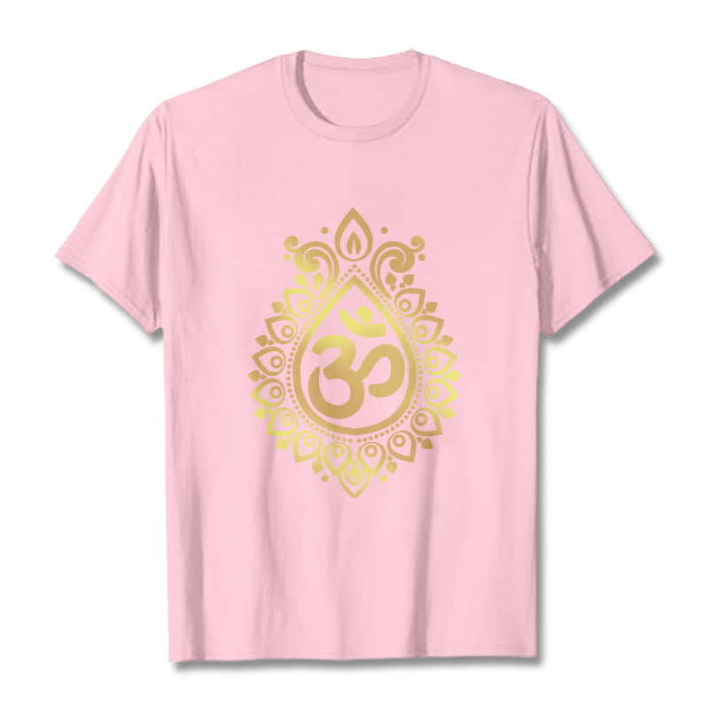Nimara Ritual Water Drop OM Design Tee T-shirt