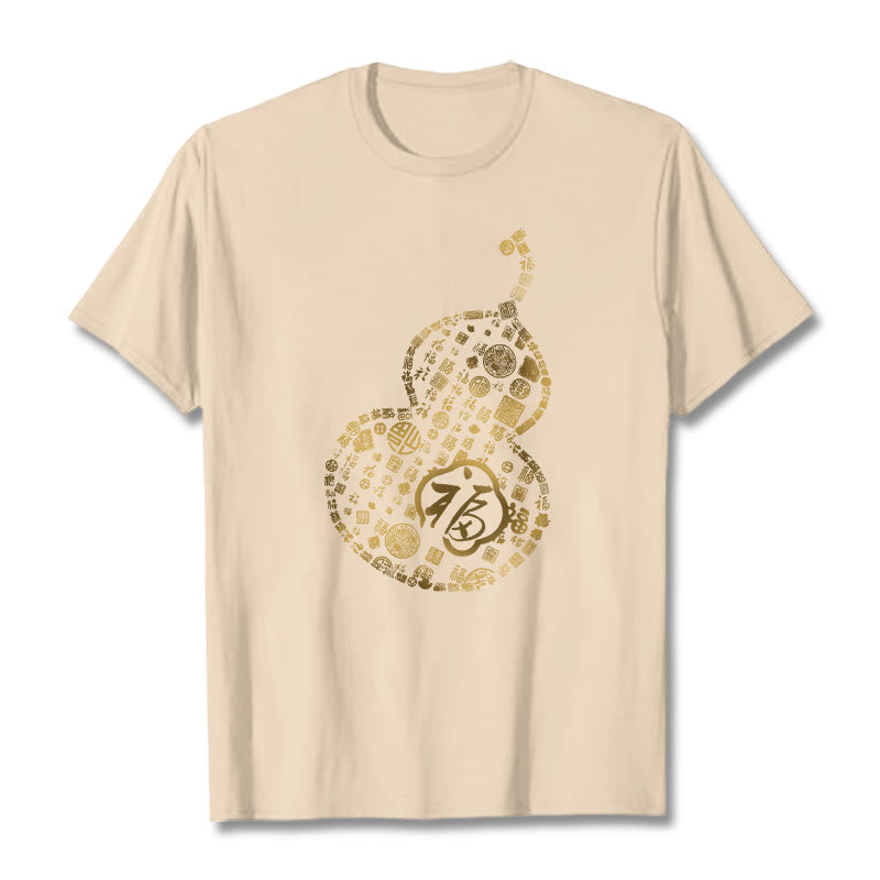 Nimara Ritual Gourd Fu Character Design Tee T-shirt