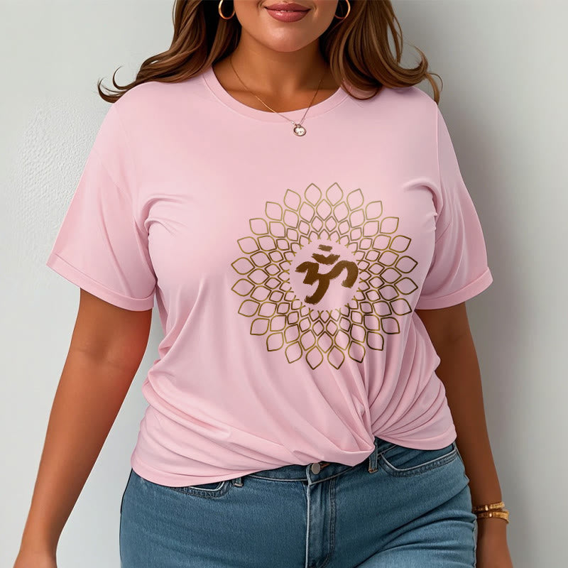 Nimara Ritual Rhombus OM Design Tee T-shirt