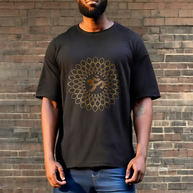 Nimara Ritual Rhombus OM Design Tee T-shirt