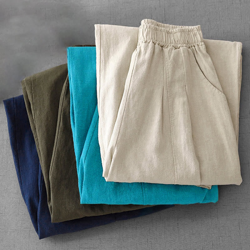 Nimara Ritual Casual Plain Women's Harem Pants With Pockets