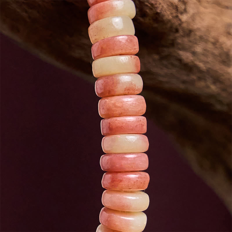 Nimara Ritual Natural Tibetan Camel Bone Purple Blood Beads Keep Away Evil Spirits Bracelet