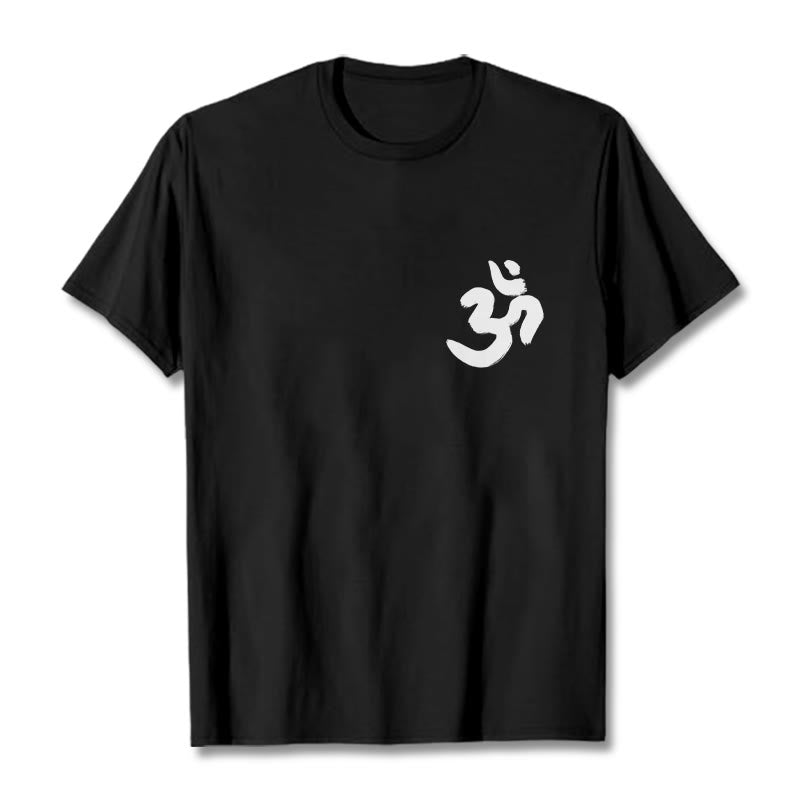 Nimara Ritual Om Symbol Sanskrit Tee T-shirt