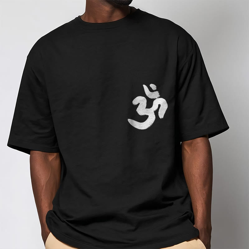 Nimara Ritual Om Symbol Sanskrit Tee T-shirt