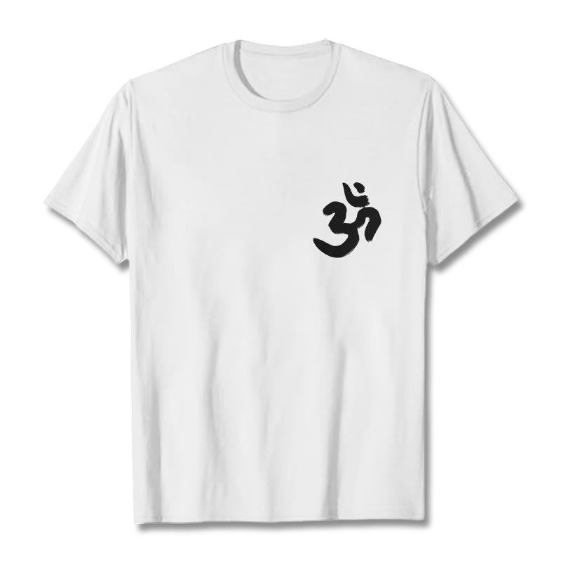Nimara Ritual Om Symbol Sanskrit Tee T-shirt