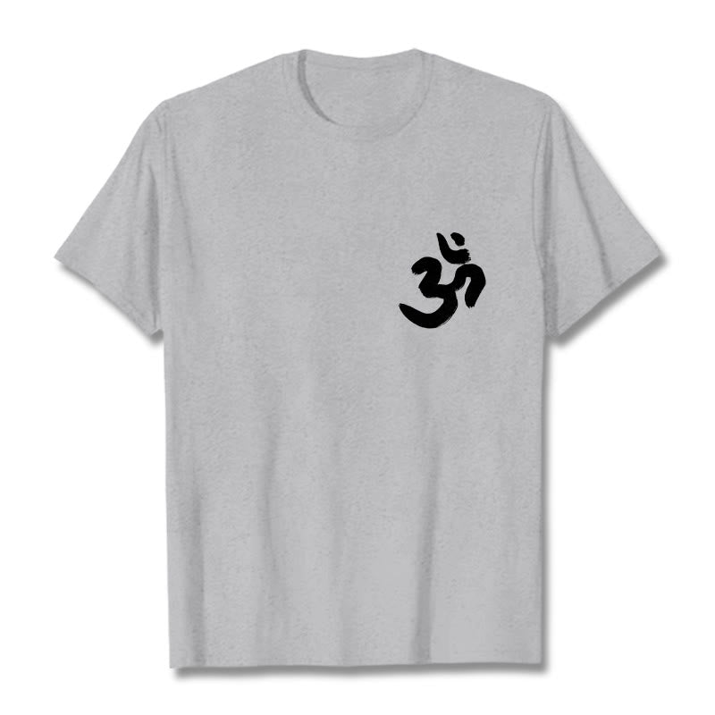 Nimara Ritual Om Symbol Sanskrit Tee T-shirt