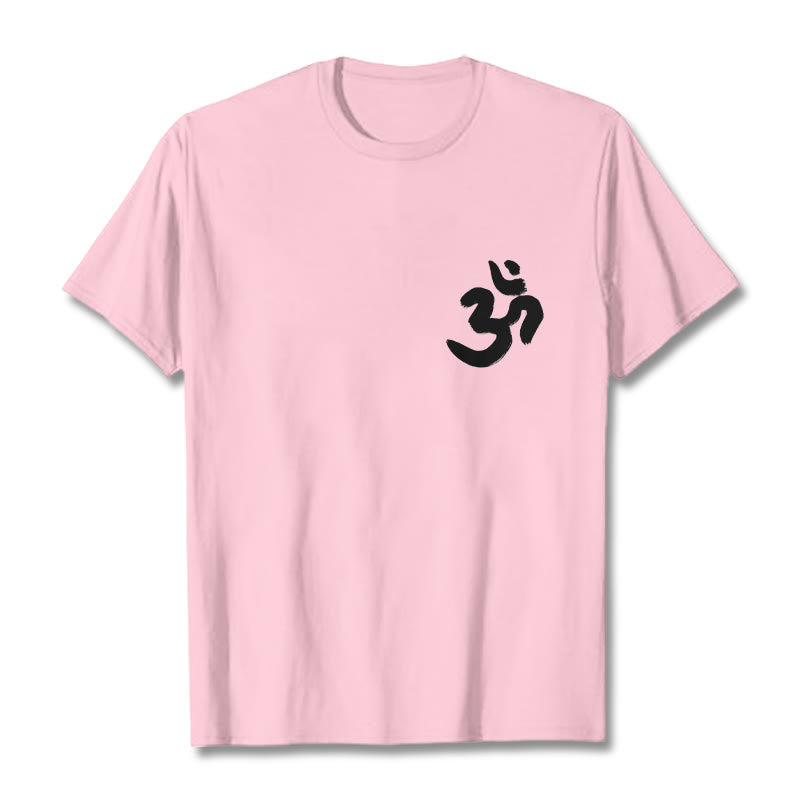 Nimara Ritual Om Symbol Sanskrit Tee T-shirt