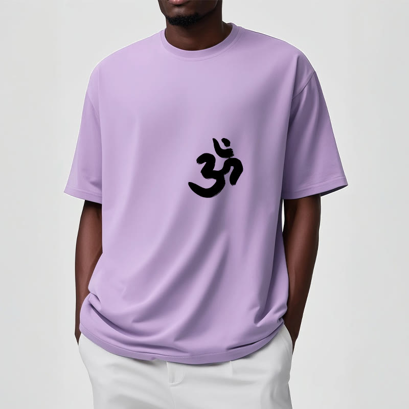 Nimara Ritual Om Symbol Sanskrit Tee T-shirt