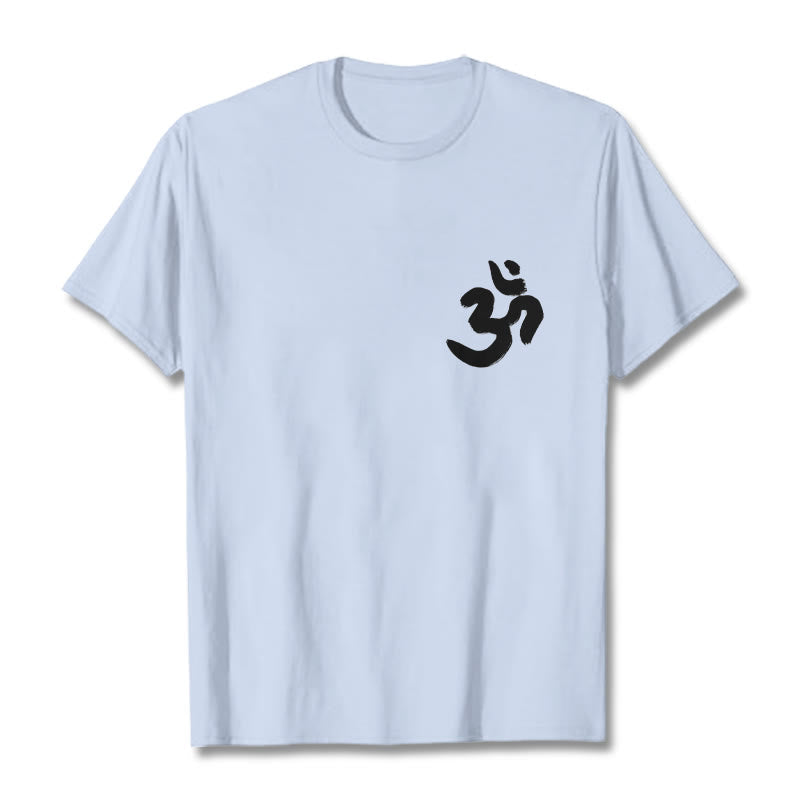 Nimara Ritual Om Symbol Sanskrit Tee T-shirt