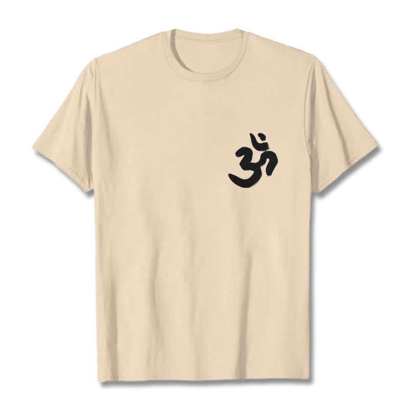 Nimara Ritual Om Symbol Sanskrit Tee T-shirt