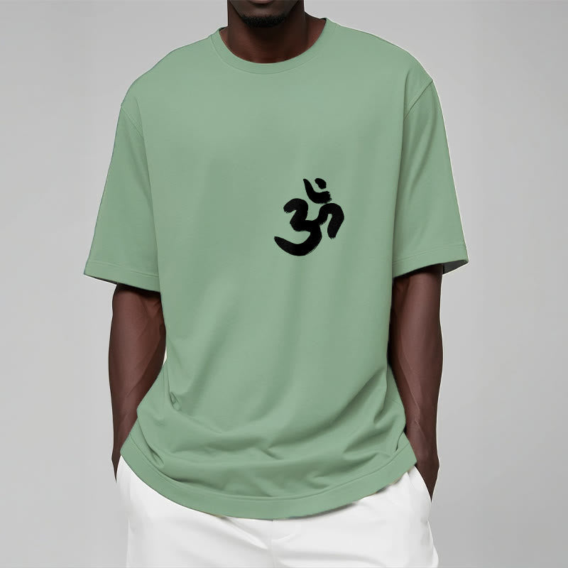 Nimara Ritual Om Symbol Sanskrit Tee T-shirt