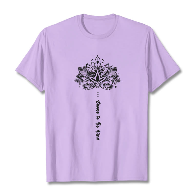 Nimara Ritual Choose To Be Kind Geometric Flower Tee T-shirt
