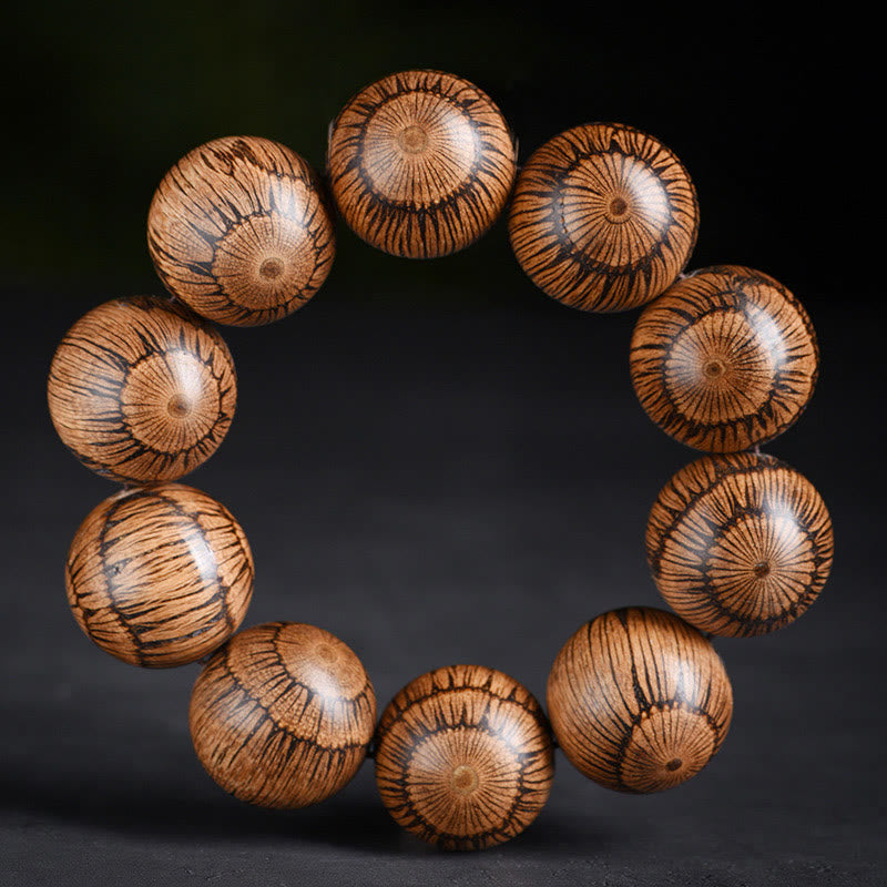 Nimara Ritual Gnetum Wood Beads Protection Bracelet